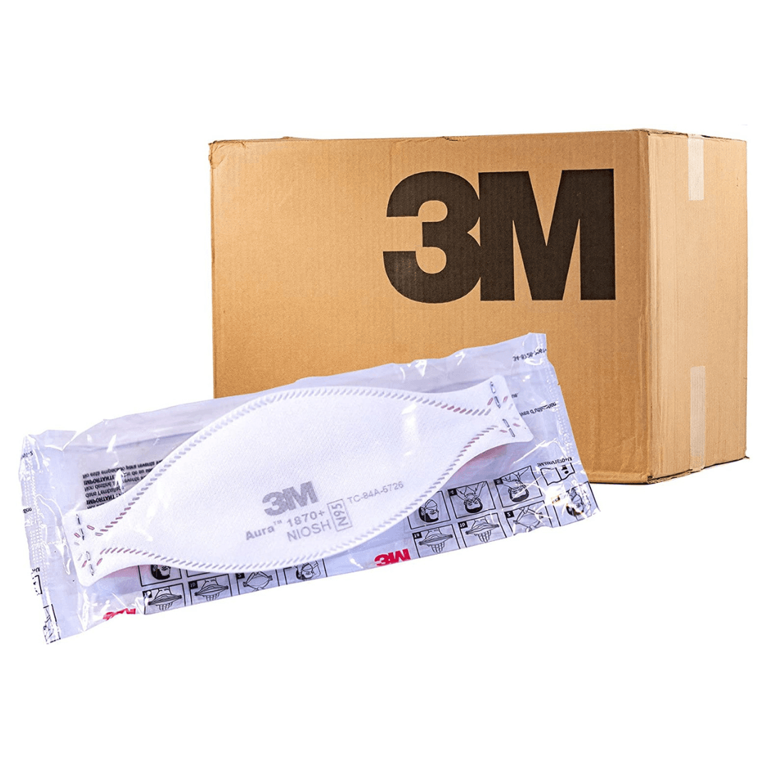 3M® 1870+ AURA Pallet of 16 cases of 440 masks (Expired Stock)